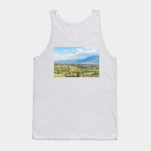 Panoramic Scenic View of Penticton, British Columbia, Canada Tank Top